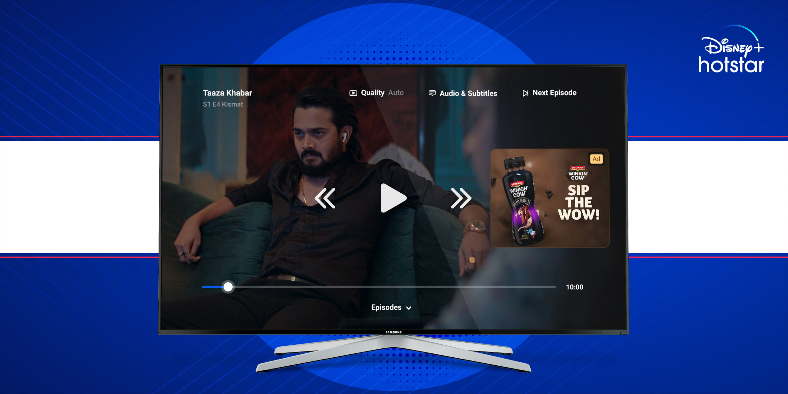 India's First Innovative CTV Ad Format - Pause Ads by Disney+ Hotstar